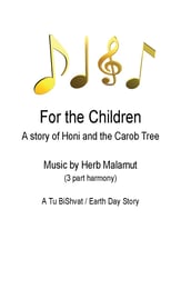 For The Children Three-Part Mixed choral sheet music cover